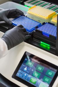 quantitative RT PCR for viral load or biomarker analysis